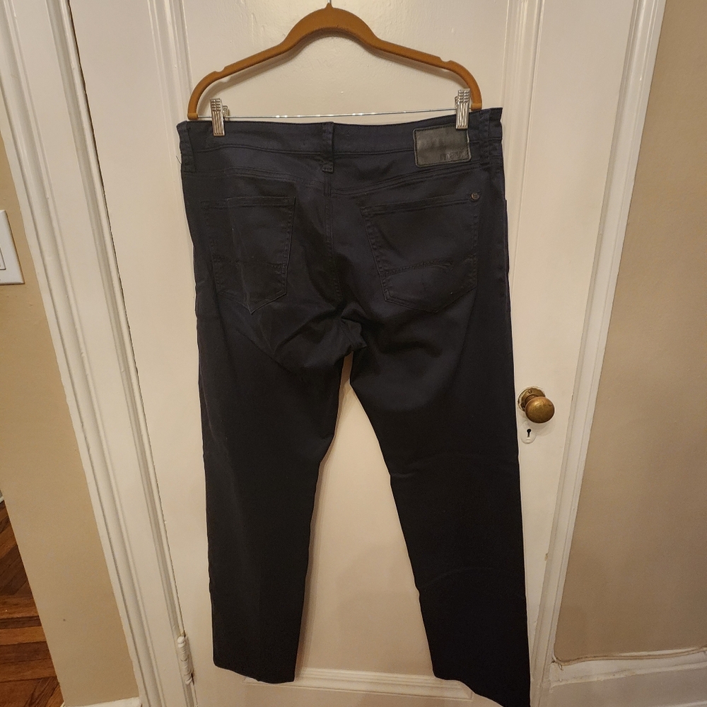 Mavi size 36w 32l black cotton pants